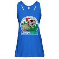 Grandmasaurus Grandma Dinosaur Trex Family Christmas Cool Gift Ladies Essential Flowy Tank