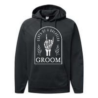 Gothic Groom Death Of A Bachelor Wedding Bachelor Party Performance Fleece Hoodie