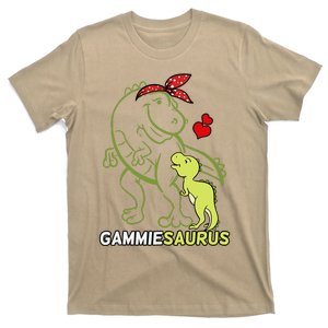 Gammiesaurus Gammie Dinosaur Baby Mother's Day T-Shirt