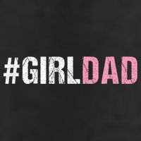 #Girldad Girl Dad 7 Panel Mesh Trucker Snapback Hat