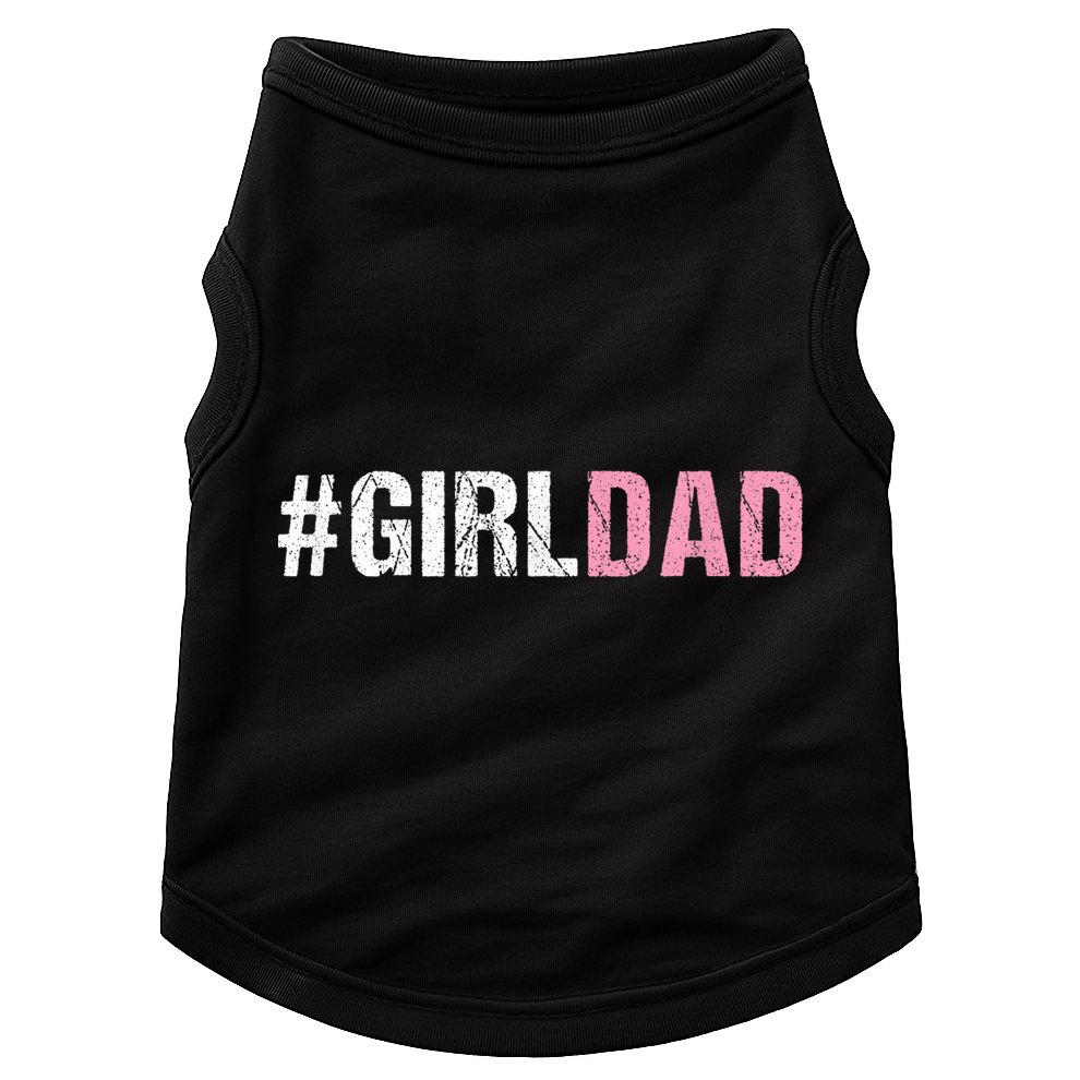 #Girldad Girl Dad Doggie Tank