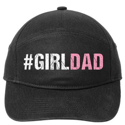 #Girldad Girl Dad 7-Panel Snapback Hat