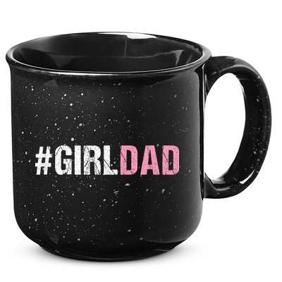 #Girldad Girl Dad 15oz Campfire Ceramic Mug