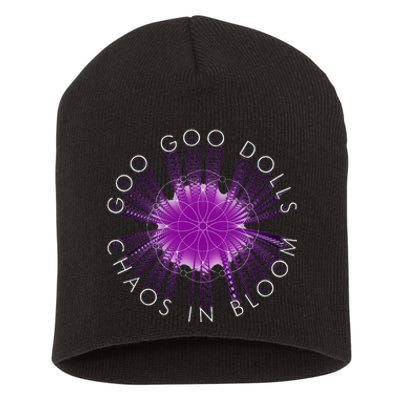 Goo Goo Dolls Chaos Venn Diagram Short Acrylic Beanie