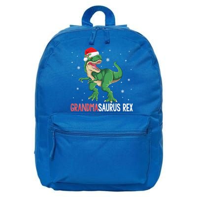 Grandmasaurus Grandma Dinosaur Christmas Funny Xmas Gift 16 in Basic Backpack