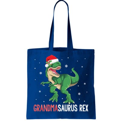 Grandmasaurus Grandma Dinosaur Christmas Funny Xmas Gift Tote Bag