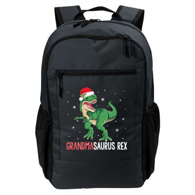 Grandmasaurus Grandma Dinosaur Christmas Funny Xmas Gift Daily Commute Backpack