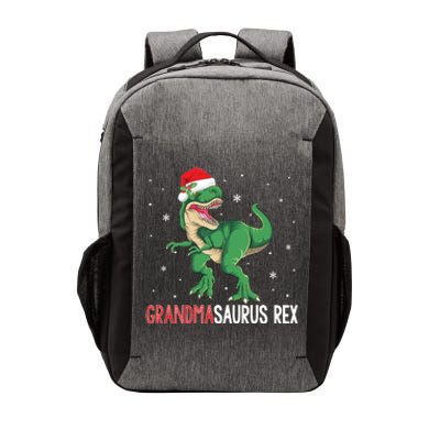 Grandmasaurus Grandma Dinosaur Christmas Funny Xmas Gift Vector Backpack