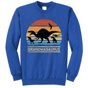 Grandmasaurus Grandma Dinosaur Saurus Christmas Halloween Gift Sweatshirt