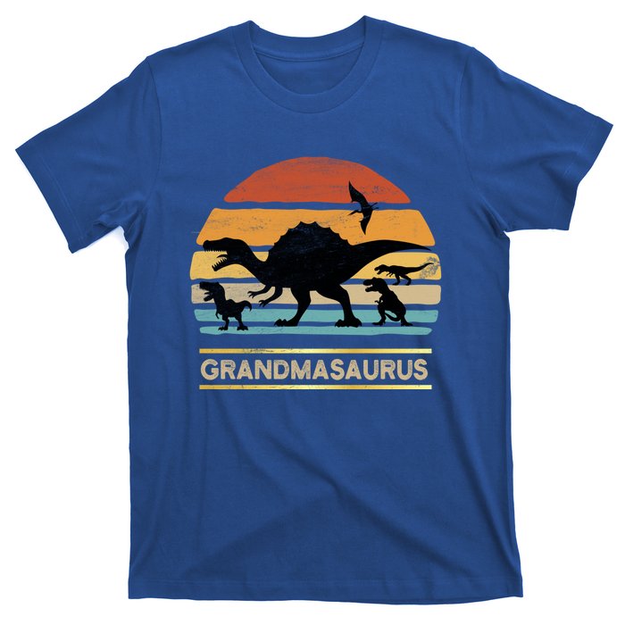 Grandmasaurus Grandma Dinosaur Saurus Christmas Halloween Gift T-Shirt