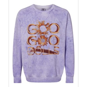 Goo Goo Dolls Iris Flower Exclusive Colorblast Crewneck Sweatshirt