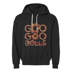 Goo Goo Dolls Iris Flower Exclusive Garment-Dyed Fleece Hoodie