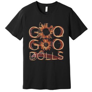 Goo Goo Dolls Iris Flower Exclusive Premium T-Shirt