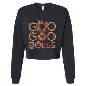 Goo Goo Dolls Iris Flower Exclusive Cropped Pullover Crew