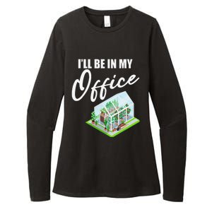 Greenhouse Gardening Design With Humorous Message Womens CVC Long Sleeve Shirt