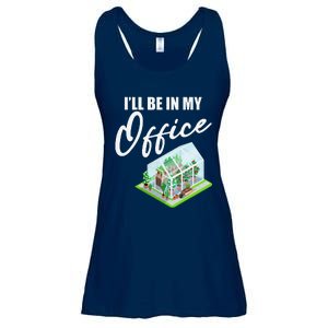 Greenhouse Gardening Design With Humorous Message Ladies Essential Flowy Tank