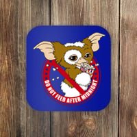 Gremlins Gizmo Do Not Feed After Midnight Funny Gift Coaster