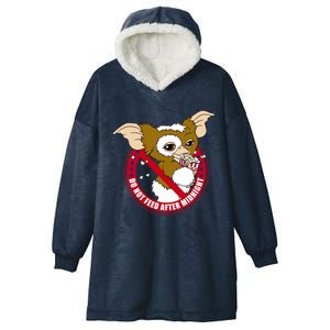 Gremlins Gizmo Do Not Feed After Midnight Funny Gift Hooded Wearable Blanket