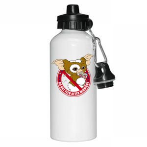 Gremlins Gizmo Do Not Feed After Midnight Funny Gift Aluminum Water Bottle