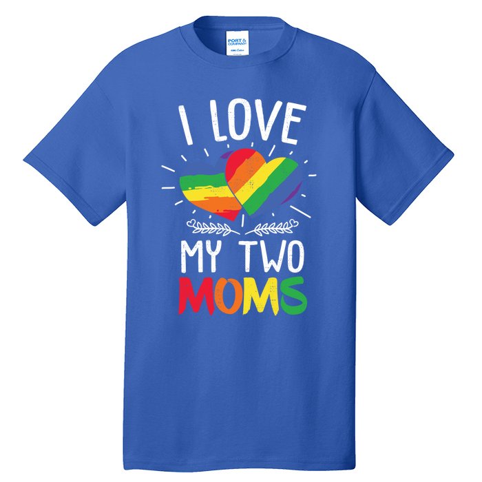 Great Gift Design Of Lesbian Moms Cool Gift Tall T-Shirt