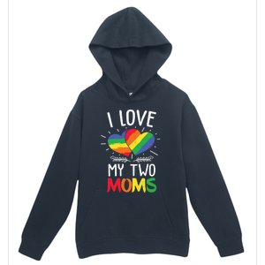 Great Gift Design Of Lesbian Moms Cool Gift Urban Pullover Hoodie