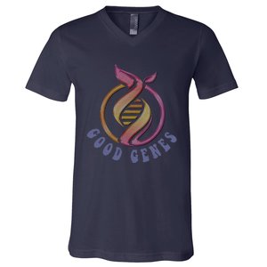 Good Genes DNA Day V-Neck T-Shirt