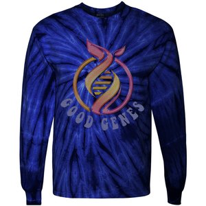 Good Genes DNA Day Tie-Dye Long Sleeve Shirt