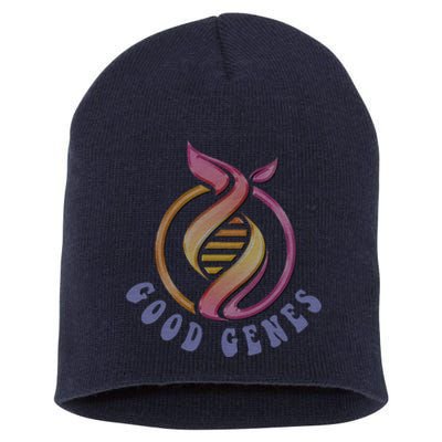 Good Genes DNA Day Short Acrylic Beanie