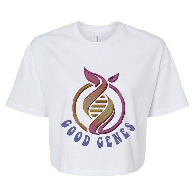 Good Genes DNA Day Bella+Canvas Jersey Crop Tee