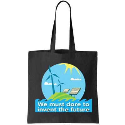 Go Green Earth Day Renewable Energy Sun Solar Wind Power Bag