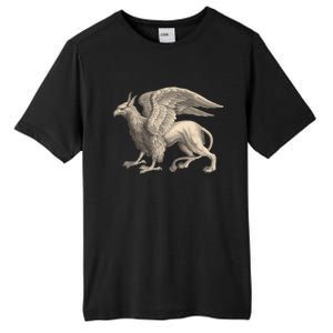 Griffin Gift Eagle Lion Medieval Bird Mythical Creature Gift Tall Fusion ChromaSoft Performance T-Shirt