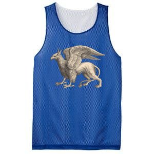 Griffin Gift Eagle Lion Medieval Bird Mythical Creature Gift Mesh Reversible Basketball Jersey Tank