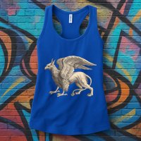Griffin Gift Eagle Lion Medieval Bird Mythical Creature Gift Womens Tank Top