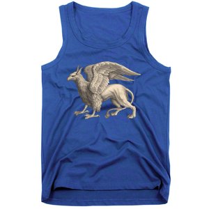 Griffin Gift Eagle Lion Medieval Bird Mythical Creature Gift Tank Top