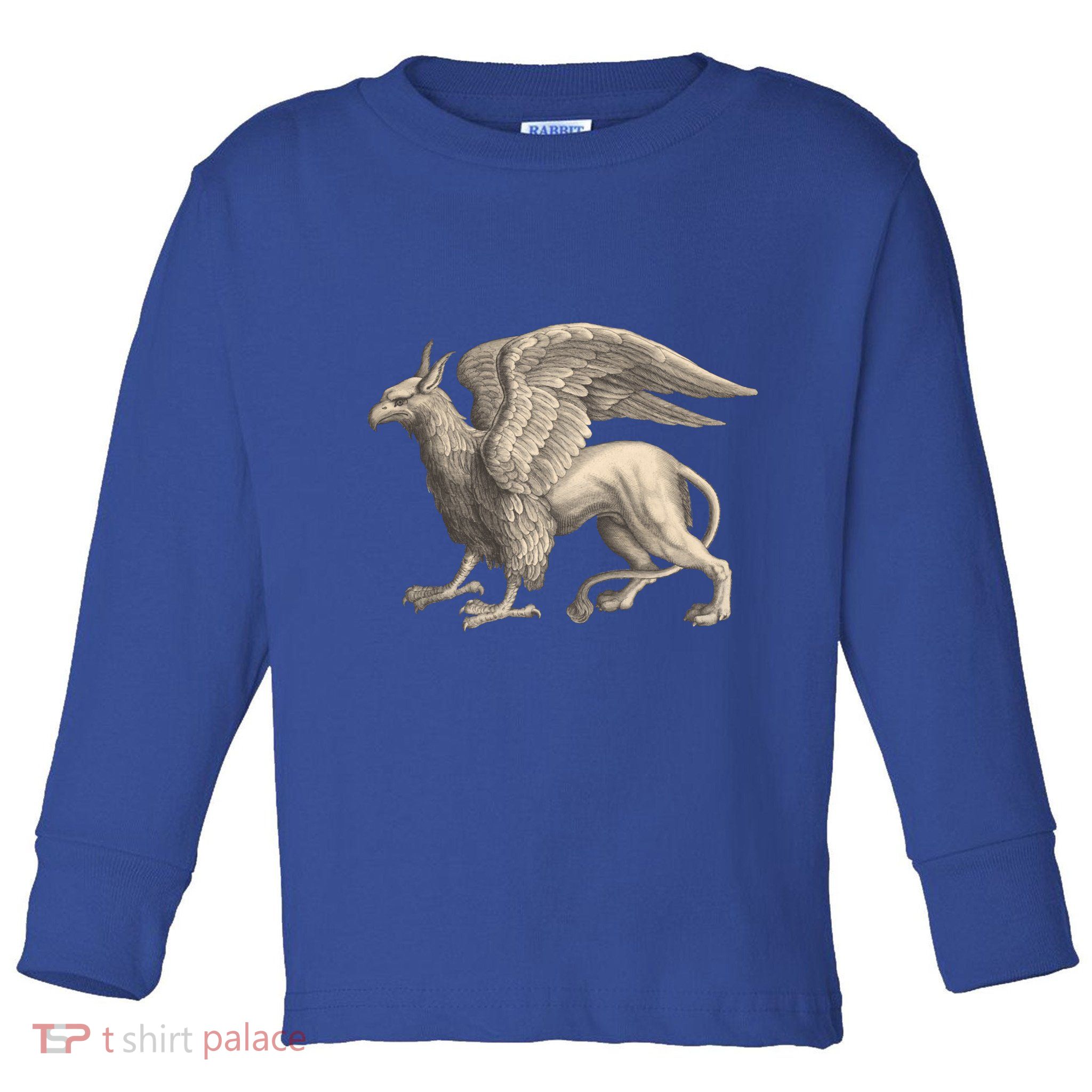 Griffin Gift Eagle Lion Medieval Bird Mythical Creature Gift Toddler Long Sleeve Shirt