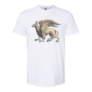 Griffin Gift Eagle Lion Medieval Bird Mythical Creature Gift Softstyle CVC T-Shirt