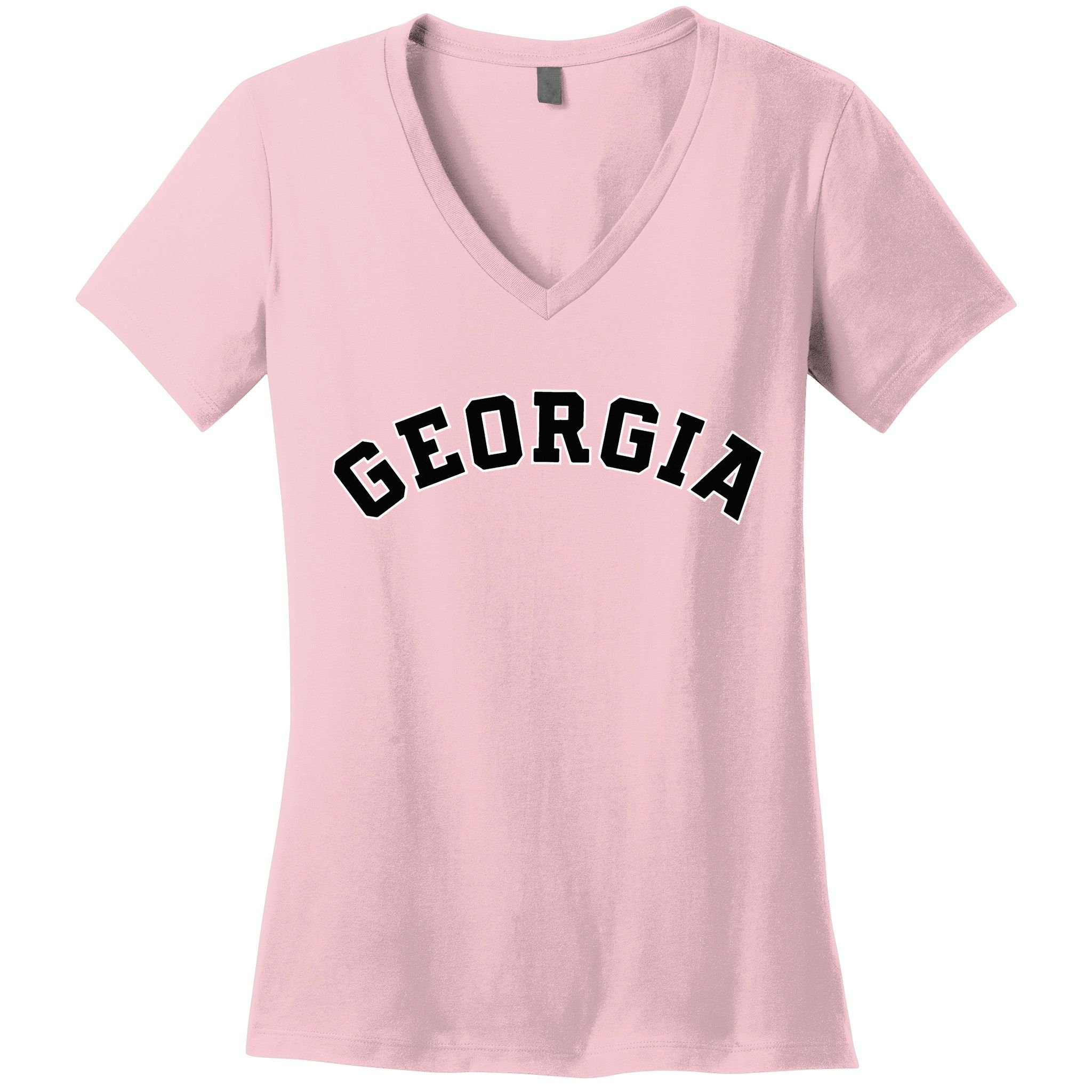 Georgia Women's V-Neck T-Shirt
