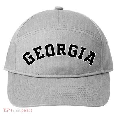 Georgia 7-Panel Snapback Hat