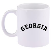 Georgia 11oz C Handle Ceramic Mug