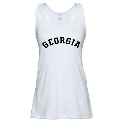 Georgia Ladies Essential Flowy Tank