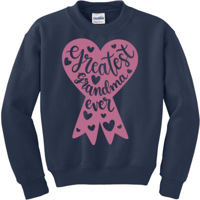 Greatest Grandma Ever Kids Sweatshirt