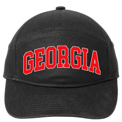 Georgia 7-Panel Snapback Hat