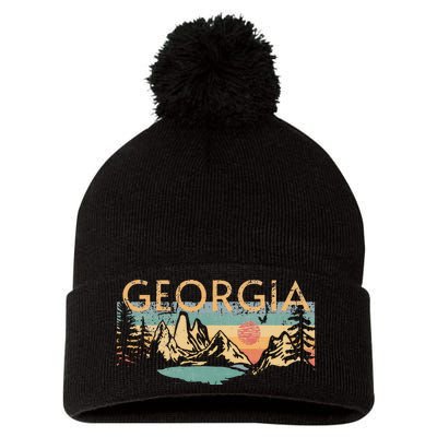 Georgia Pom Pom 12in Knit Beanie