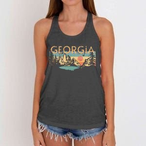 Georgia Women's Knotted Racerback Tank