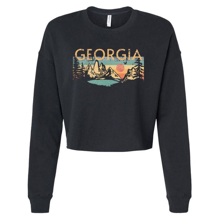 Georgia Cropped Pullover Crew