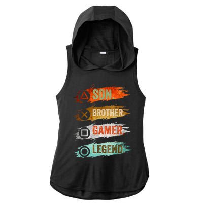 Gaming Gifts For Teenage 816 Year Old Gamer Ladies PosiCharge Tri-Blend Wicking Draft Hoodie Tank