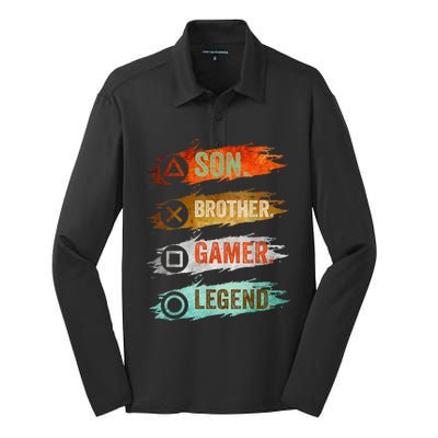 Gaming Gifts For Teenage 816 Year Old Gamer Silk Touch Performance Long Sleeve Polo