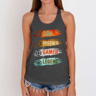 Gaming Gifts For Teenage 816 Year Old Gamer Women's Knotted Racerback Tank