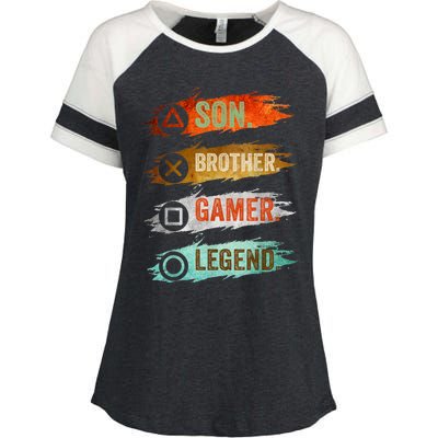 Gaming Gifts For Teenage 816 Year Old Gamer Enza Ladies Jersey Colorblock Tee