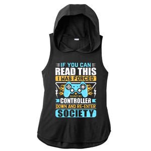 Gaming Gifts For Teenage Boy 816 Year Old Gamer Ladies PosiCharge Tri-Blend Wicking Draft Hoodie Tank